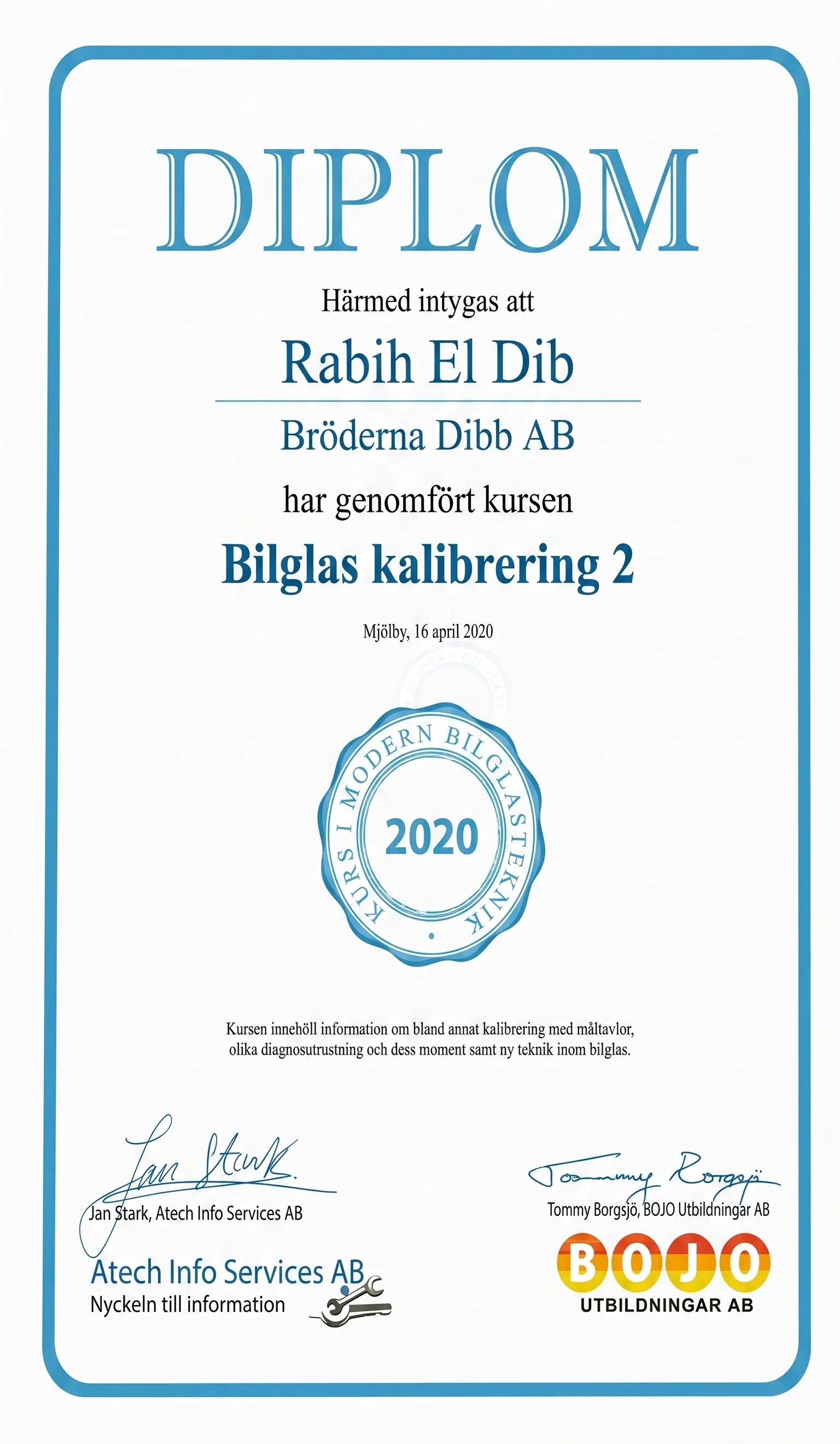 Certifikat 3
