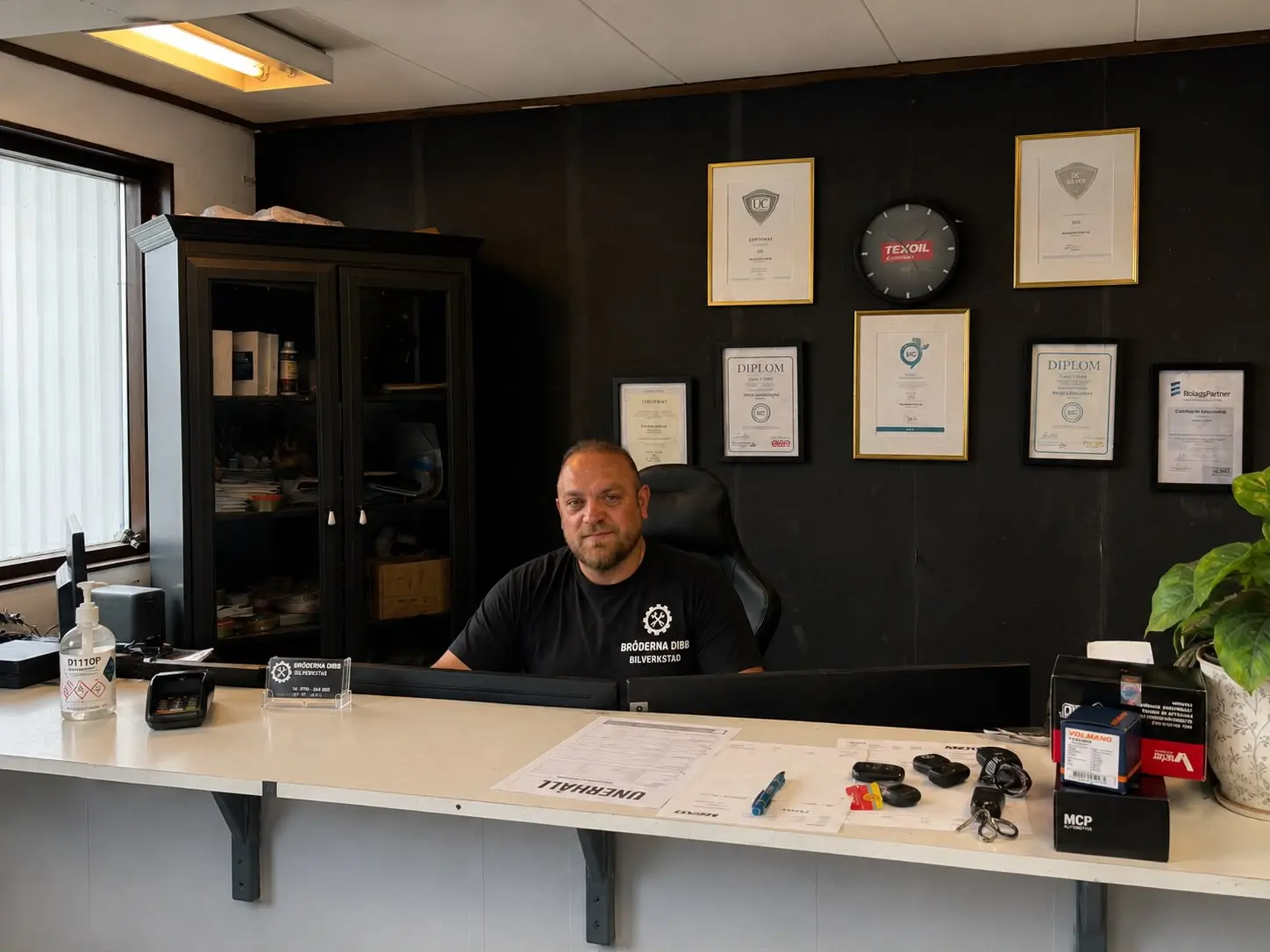 Bröderna Dibb Bilservice team